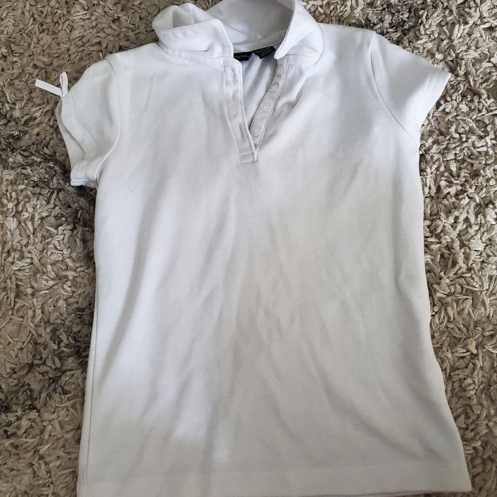 White polo shirt